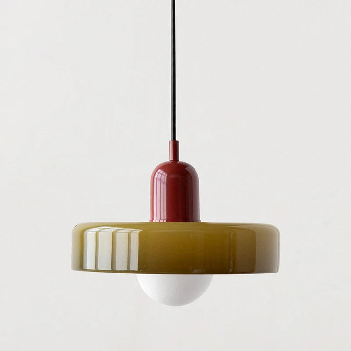 Glarefusion Modern Bauhaus Glass LED Pendant