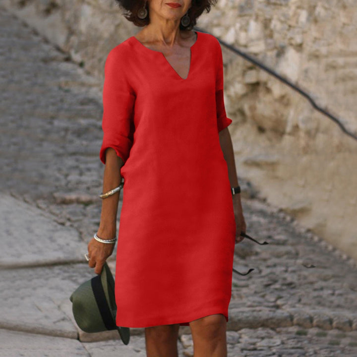 Eulalior | Fluid Dress with Timeless Elegance