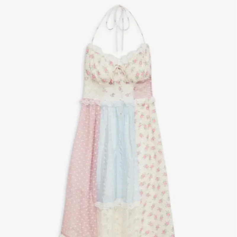 Viviana | Patchwork dress with straps