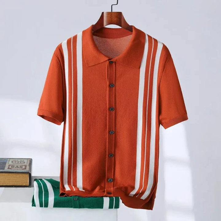 Harrison striped polo shirt