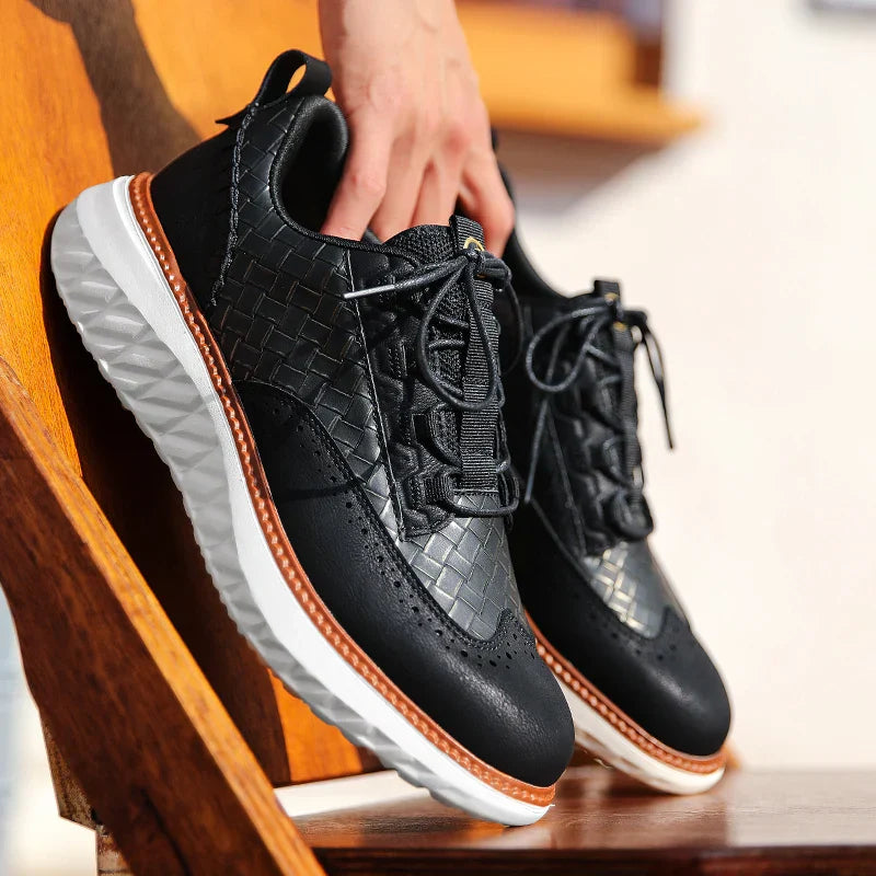 Oxford Ridge | Leather Trainers