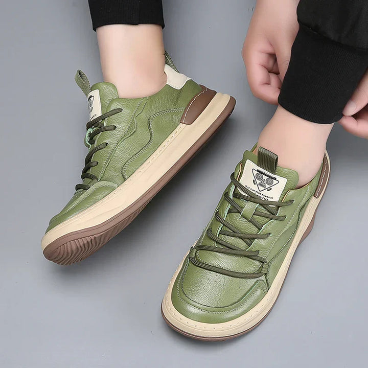 Noble Italian Genuine Leather Trainers