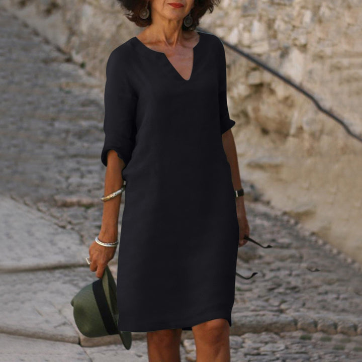 Eulalior | Fluid Dress with Timeless Elegance