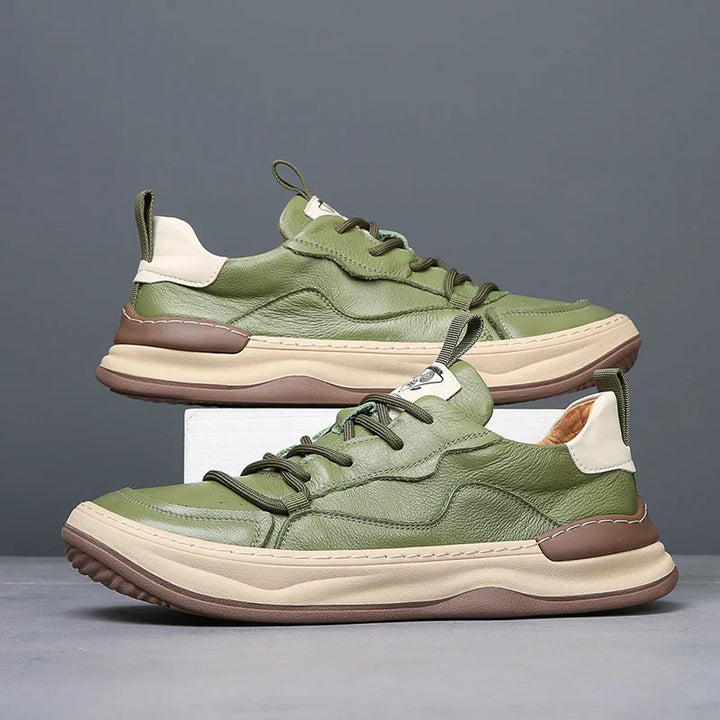 Noble Italian Genuine Leather Trainers