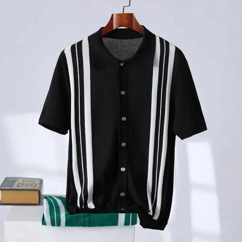 Harrison striped polo shirt