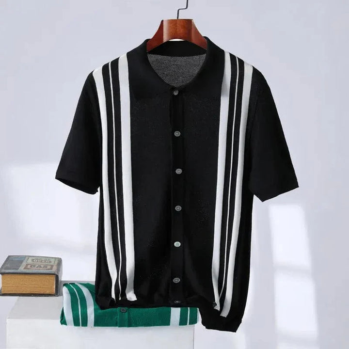 Harrison striped polo shirt