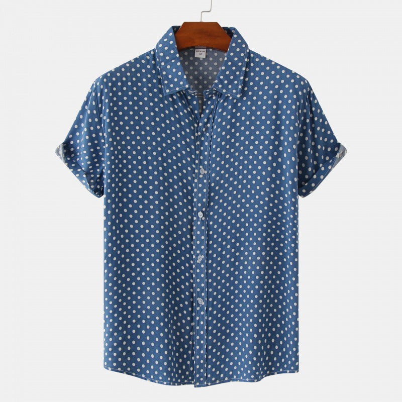 Downtown Dot Button Up
