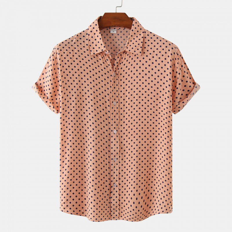 Downtown Dot Button Up