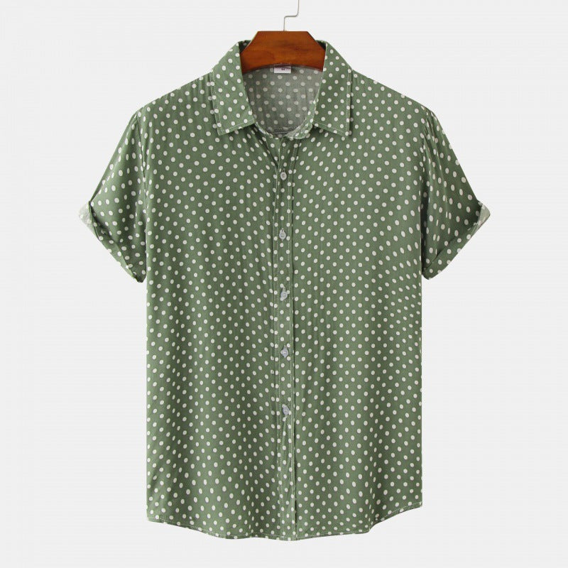 Downtown Dot Button Up
