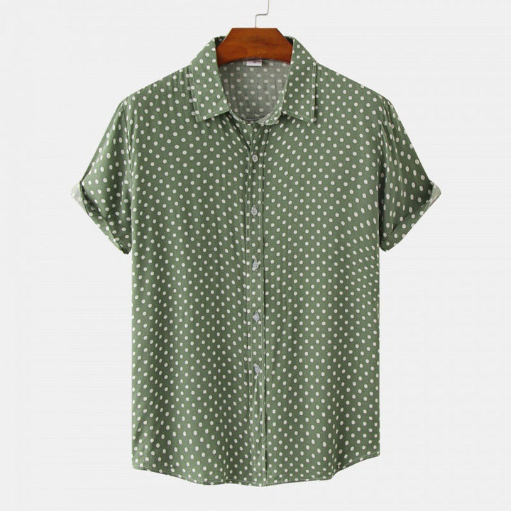 Downtown Dot Button Up