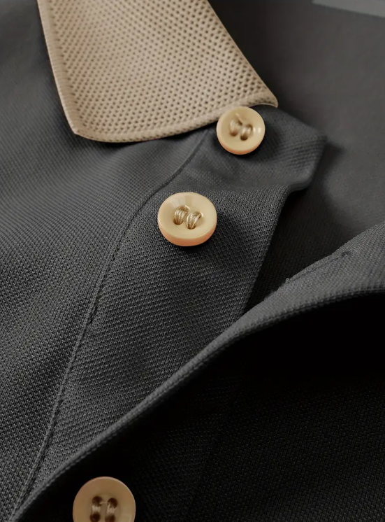Men’s Short Sleeve Classic Lapel Slim Shirt