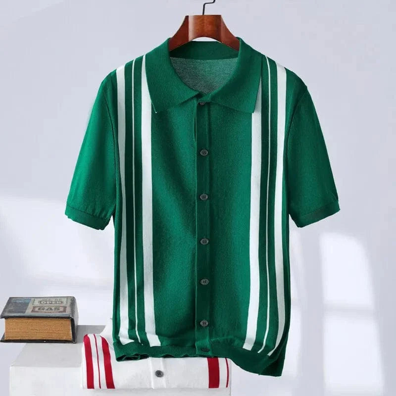 Harrison striped polo shirt