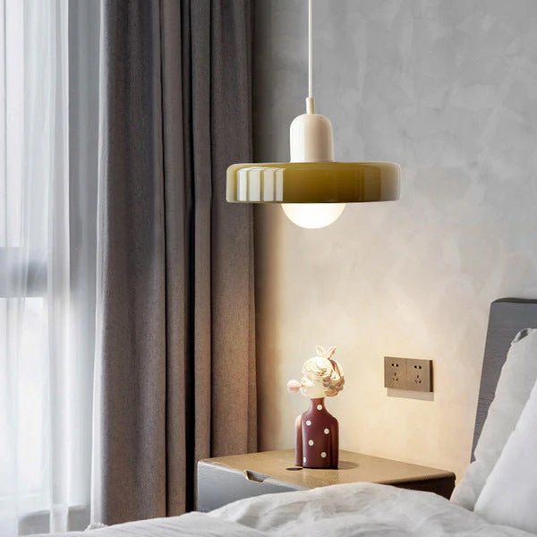 Glarefusion Modern Bauhaus Glass LED Pendant