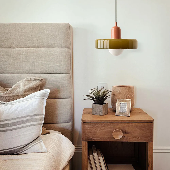 Glarefusion Modern Bauhaus Glass LED Pendant