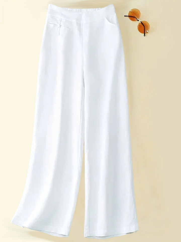 Wide-Leg Summer Trousers