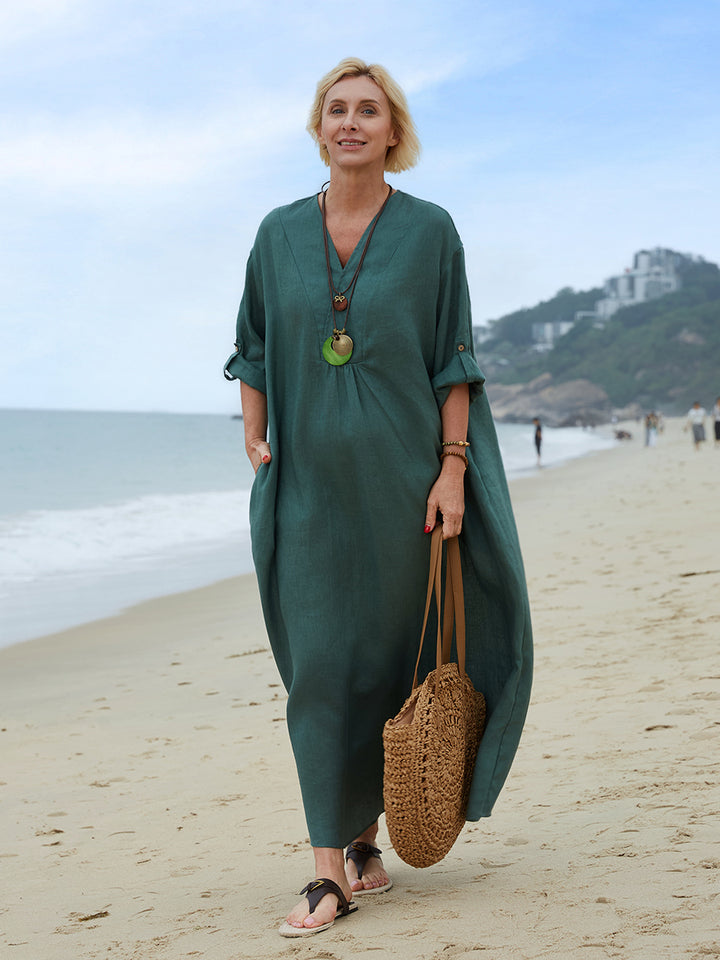 Rosie | Relaxed Maxi Dress with Pockets