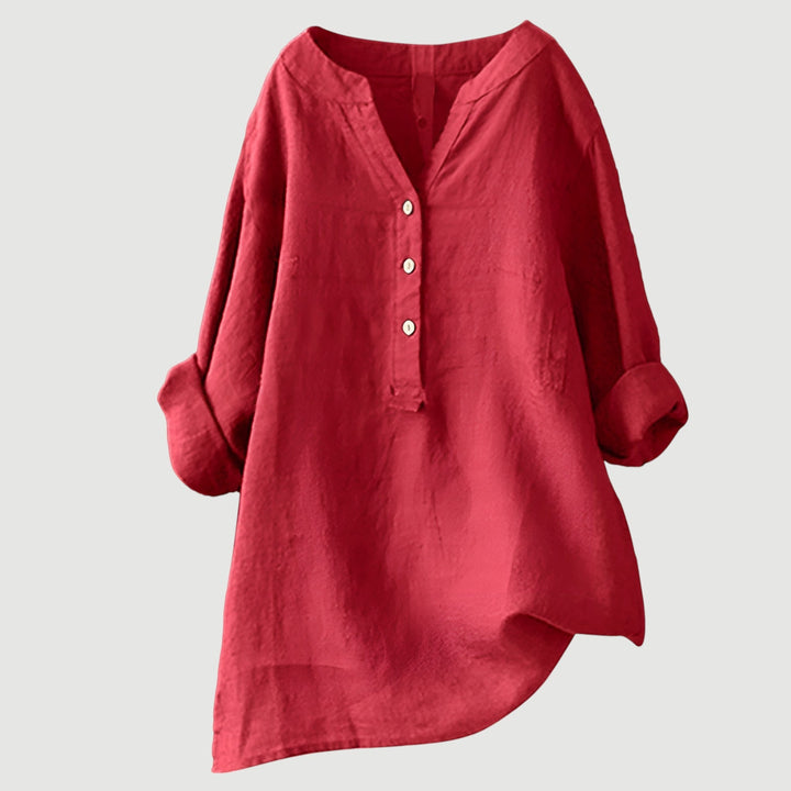 Sofia | Airy linen top