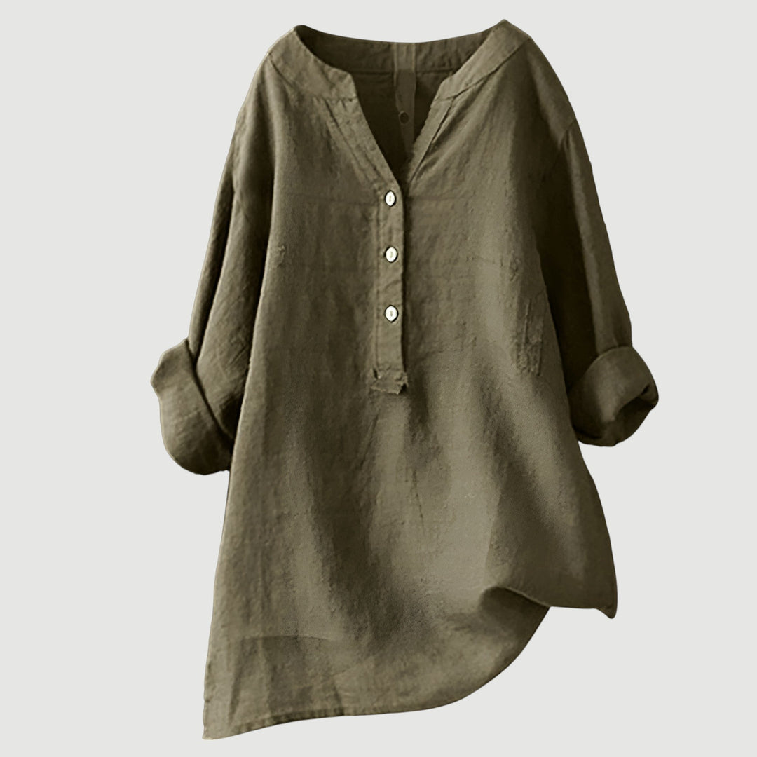 Sofia | Airy linen top