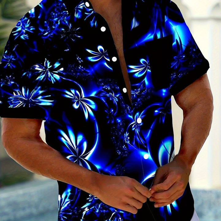 Jacob - Men's Floral Summer Shirt