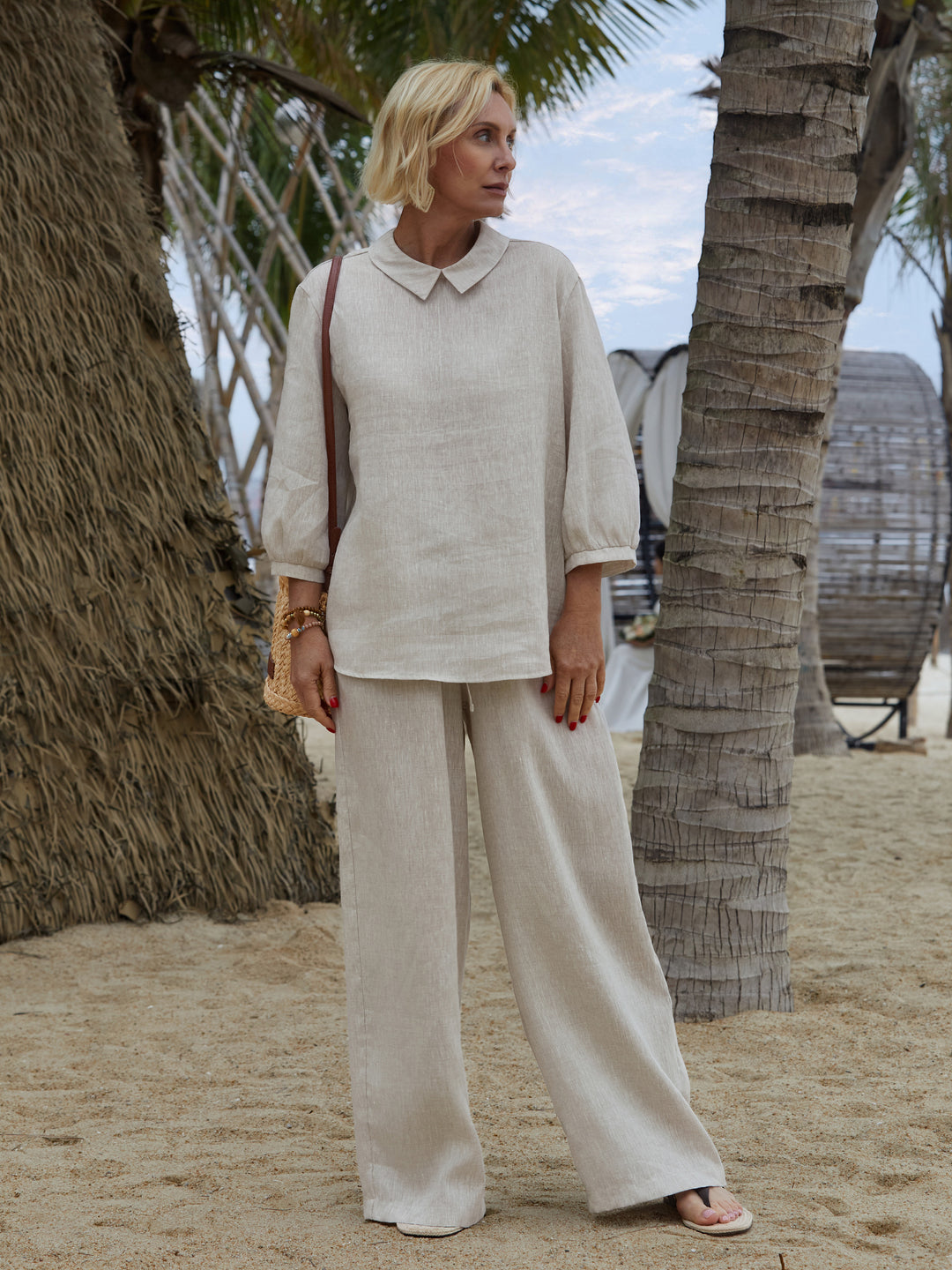 Grace | Classic Long-Sleeve Blouse for Everyday Elegance