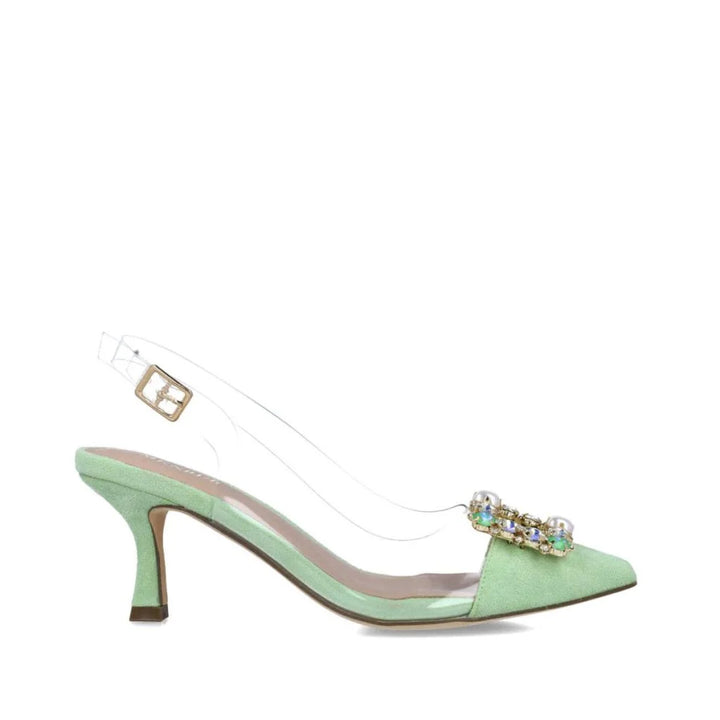 Women’s Pointed Toe Stone Embellished Shoes