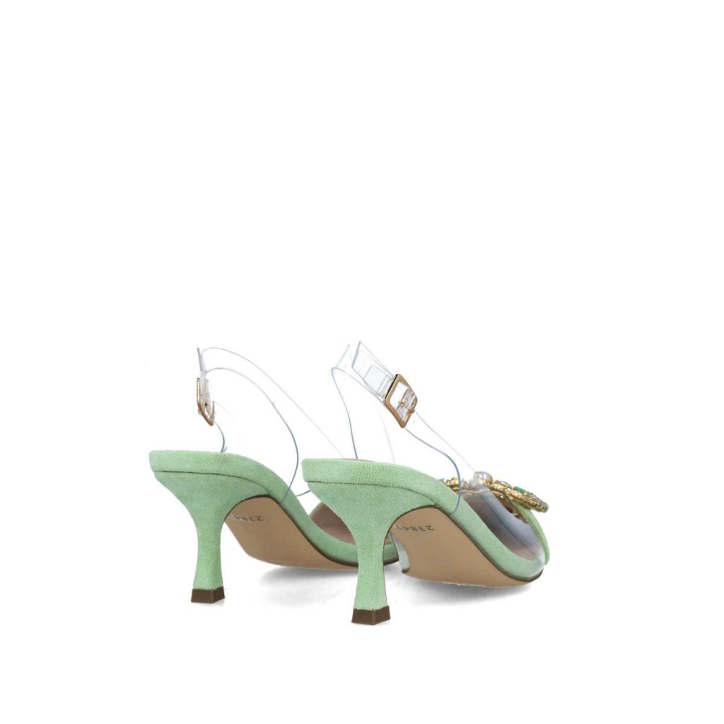 Women’s Pointed Toe Stone Embellished Shoes