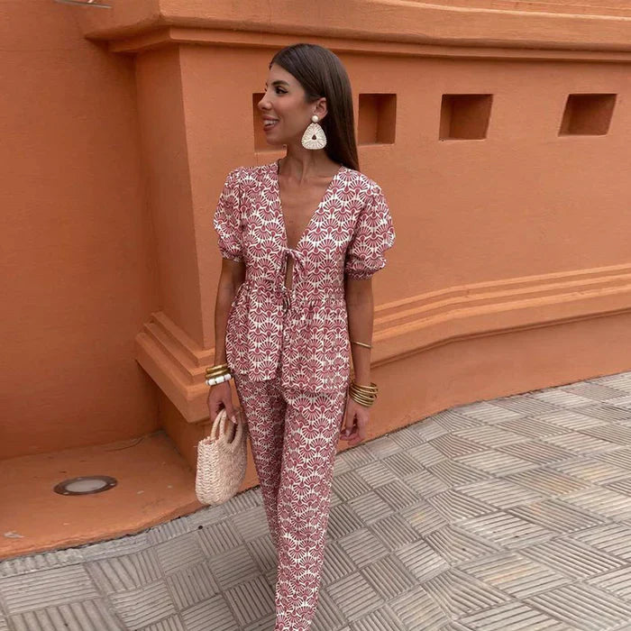 Mira™ | Elegant Two-Piece Summer Set