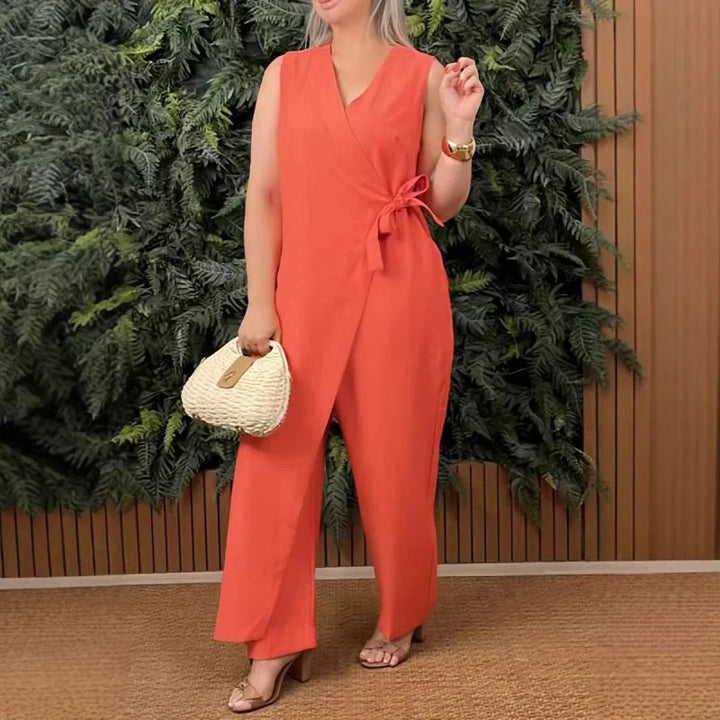 Inès | Elegant Jumpsuit with V-Neckline