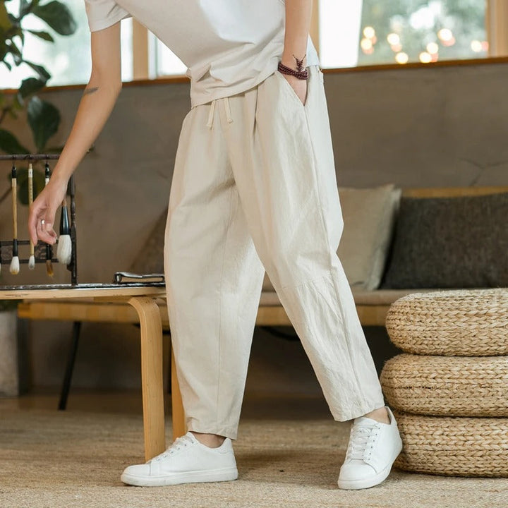Filippo – Linen Summer Trousers