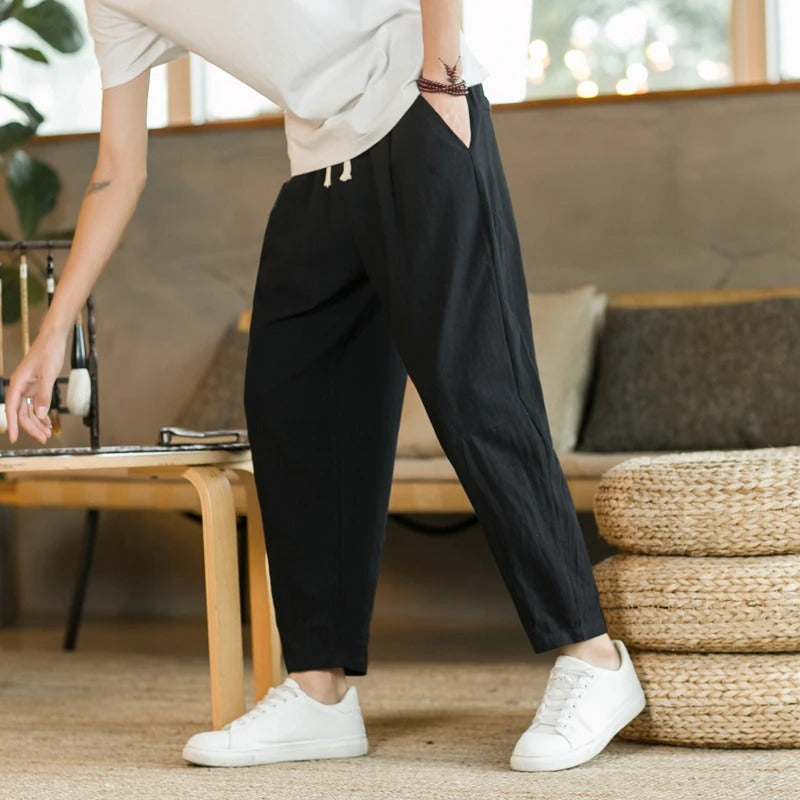 Filippo – Linen Summer Trousers