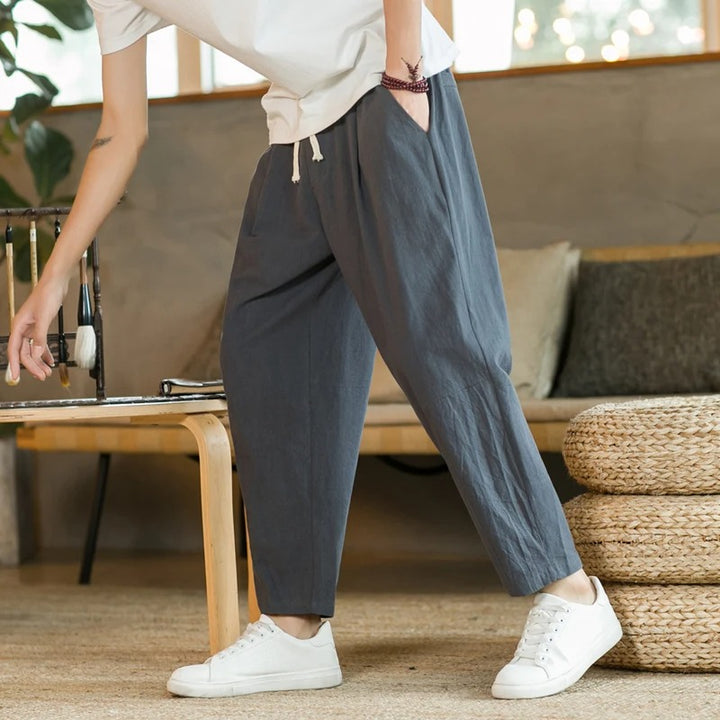 Filippo – Linen Summer Trousers