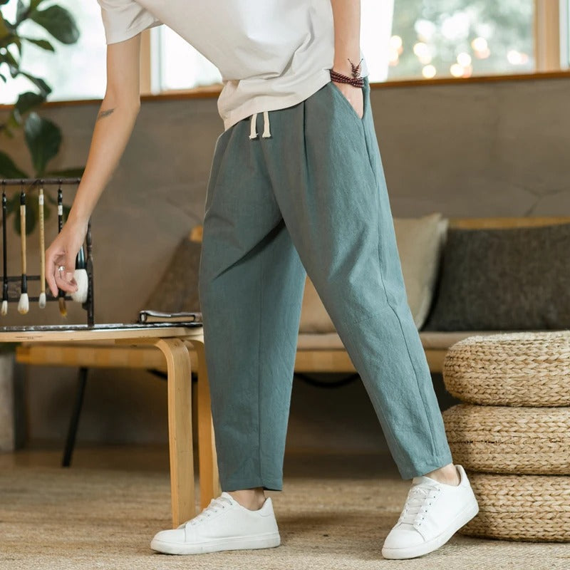 Filippo – Linen Summer Trousers