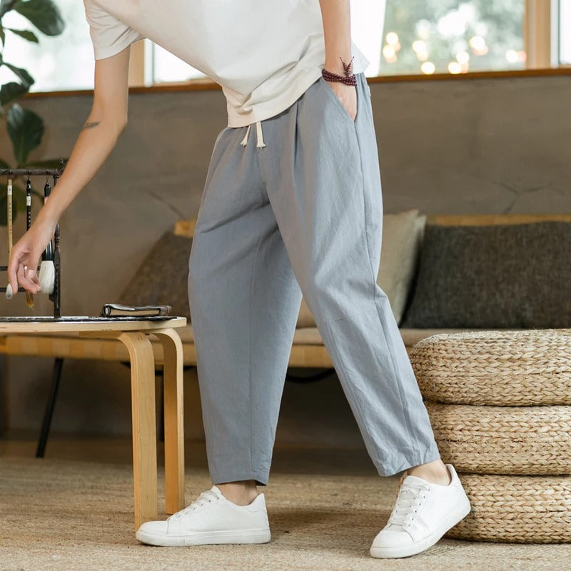 Filippo – Linen Summer Trousers