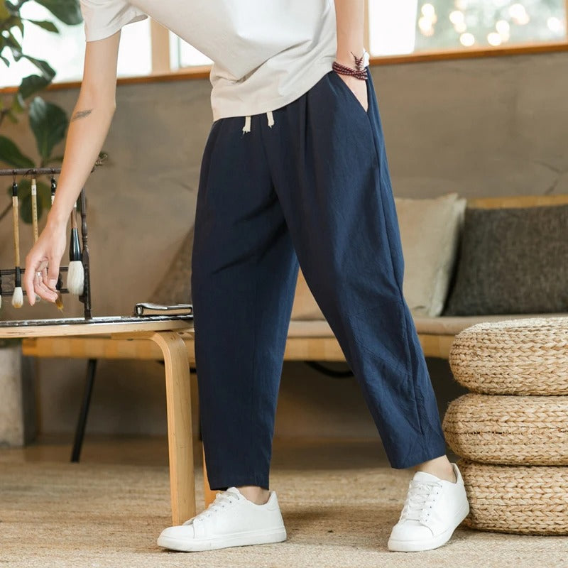 Filippo – Linen Summer Trousers